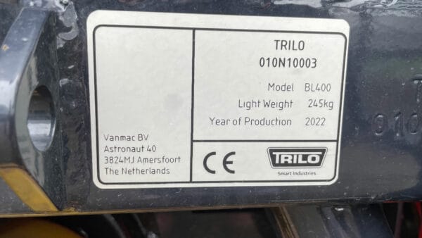 Trilo BL400A - Ex-demo - Afbeelding 7